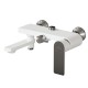 Душевая система MIXLINE ML33-06 "City White" (смеситель 35К с изл+лейка 3поз.+душ.шланг+тропич.душ.) (553216)