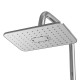 Душевая система MIXLINE ML33-06 "City White" (смеситель 35К с изл+лейка 3поз.+душ.шланг+тропич.душ.) (553216)