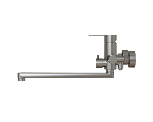 Смеситель для ванны и раковины 35k MIXLINE MLSS32-02 "Stainless" нерж. (552271) Смеситель для ванны и раковины 35k MIXLINE MLSS32-02 "Stainless" нерж. (552271)