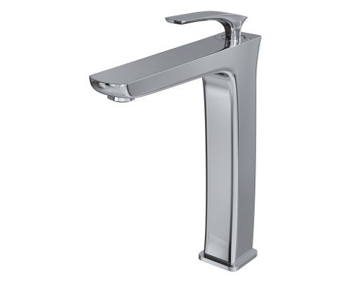 Смеситель для раковины 26k MIXLINE ML21-042 "Elegant" высокий излив (550739) Смеситель для раковины 26k MIXLINE ML21-042 "Elegant" высокий излив (550739)