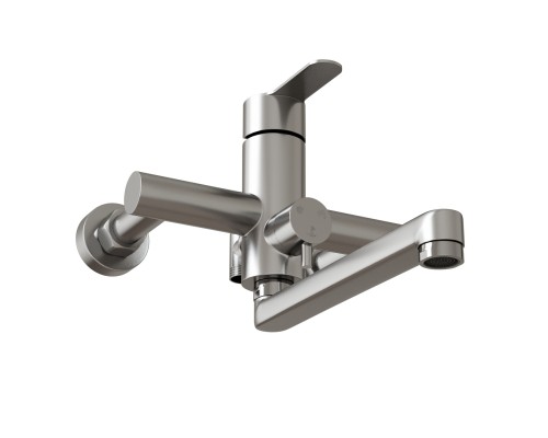 Душевая система MIXLINE MLSS32-06 "Stainless" (смеситель 35К с изл+лейка 3поз.+душ.шланг+тропич.душ.) нерж. (553215) Душевая система MIXLINE MLSS32-06 "Stainless" (смеситель 35К с изл+лейка 3поз.+душ.шланг+тропич.душ.) нерж. (553215)