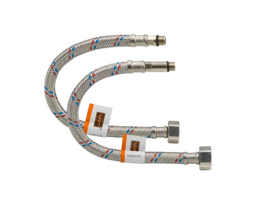 Подводка для смесителя MIXLINE VERTUM 1,0 м (пара) (521797) Подводка для смесителя MIXLINE VERTUM 1,0 м (пара) (521797)