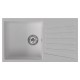 Мойка MIXLINE ML-GM20 с крылом ультра-белая (341) 830*480*190мм NEW (552005)