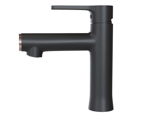 Смеситель для раковины 35k MIXLINE ML23-04 "Round Black" (550747) Смеситель для раковины 35k MIXLINE ML23-04 "Round Black" (550747)