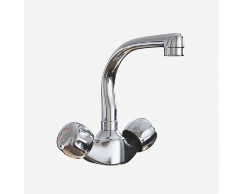 Смеситель для кухни MIXLINE ML02-031 высокий излив (522121) Смеситель для кухни MIXLINE ML02-031 высокий излив (522121)