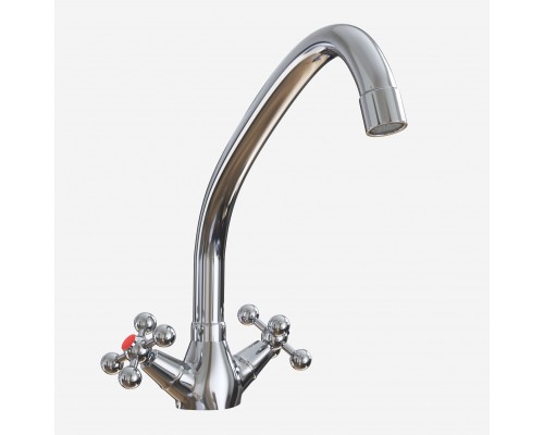 Смеситель для кухни MIXLINE ML07-032 высокий излив (522133) Смеситель для кухни MIXLINE ML07-032 высокий излив (522133)