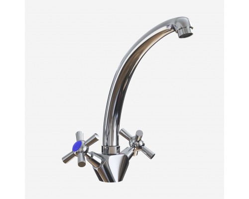 Смеситель для кухни MIXLINE ML09-032 высокий излив (522137) Смеситель для кухни MIXLINE ML09-032 высокий излив (522137)