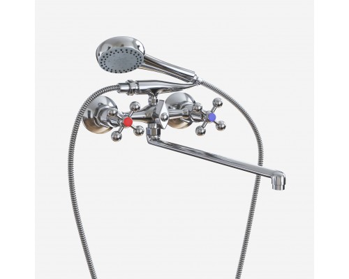 Смеситель для ванны и умывальника MIXLINE ML07-02 (522147) Смеситель для ванны и умывальника MIXLINE ML07-02 (522147)