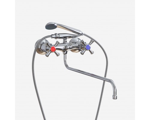 Смеситель для ванны и умывальника MIXLINE ML10-02 (522151) Смеситель для ванны и умывальника MIXLINE ML10-02 (522151)