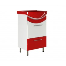 Тумба под раковину Альфана-52 MIXLINE Радуга-52 красный (522466)