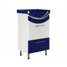 Тумба под раковину Альфана-52 MIXLINE Радуга-52 синий (522950)