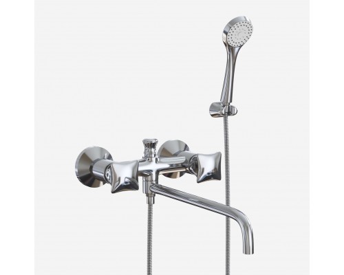 Смеситель для ванны и умывальника MIXLINE ML11-02 (530475) Смеситель для ванны и умывальника MIXLINE ML11-02 (530475)