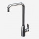Смеситель для кухни MIXLINE ML13-032 высокий излив боковая ручка (530481)