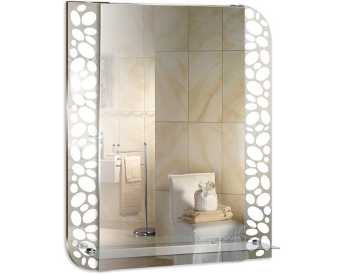 Зеркало MIXLINE "Тессера" 550*685 с полкой (548537) Зеркало MIXLINE "Тессера" 550*685 с полкой (548537)