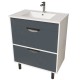 Тумба д/ванной MIXLINE "Байкал-75" под ум.Quadro-75 (550385)