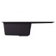 Мойка MIXLINE ML-GM31 с крылом, шоколад, 770*500*190мм NEW (552198)