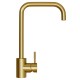 Смеситель для кухни 35k MIXLINE MLSS-0301G трубчатый излив, ЗОЛОТО (553815)