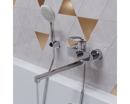 Смеситель для ванны и раковины 30k MIXLINE ML21-02 "Elegant" (550740) Смеситель для ванны и раковины 30k MIXLINE ML21-02 "Elegant" (550740)