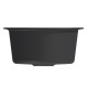 Мойкa MIXLINE ML-GM12 круглая черная (308) 480мм (глуб. чаши 210) NEW (551833)