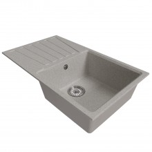 Мойка MIXLINE ML-GM20 с крылом, серая (310), 830*480*190мм NEW (552002)