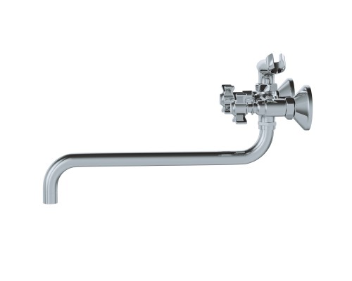 Смеситель для ванны и раковины 1/2 кер. MIXLINE ML30-021 "Classic" (550782) Смеситель для ванны и раковины 1/2 кер. MIXLINE ML30-021 "Classic" (550782)