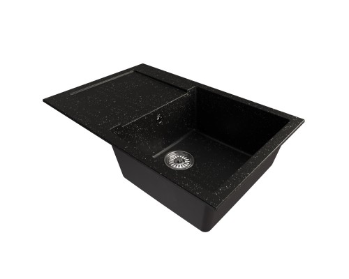 Мойка MIXLINE ML-GM31 с крылом черная (308) 770*500*190мм NEW (552189) Мойка MIXLINE ML-GM31 с крылом черная (308) 770*500*190мм NEW (552189)