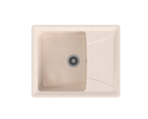 Мойка MIXLINE ML-GMS03 СТАНДАРТ с крылом, бежевый, 605*490*190мм (551096)