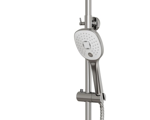Душевая система MIXLINE ML33-06 "City White" (смеситель 35К с изл+лейка 3поз.+душ.шланг+тропич.душ.) (553216) Душевая система MIXLINE ML33-06 "City White" (смеситель 35К с изл+лейка 3поз.+душ.шланг+тропич.душ.) (553216)