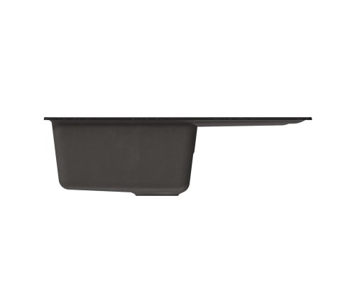 Мойка MIXLINE ML-GM19 с крылом  черная (308) 750*500*200мм NEW (551982)