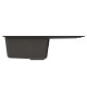 Мойка MIXLINE ML-GM19 с крылом  черная (308) 750*500*200мм NEW (551982)