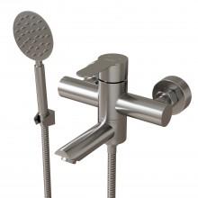 Смеситель для ванны 35k MIXLINE MLSS32-01 "Stainless" нерж. (552272)