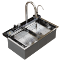 Мойка настол.монтаж MIXLINE PRO 75х46 (сатин) сиф+доз+смес+кол+д/р+о/с (554163) Мойка настол.монтаж MIXLINE PRO 75х46 (сатин) сиф+доз+смес+кол+д/р+о/с (554163)