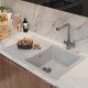Мойка MIXLINE ML-GM31 с крылом ультра-белая (341) 770*500*190мм NEW (552194)