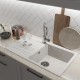 Мойка MIXLINE ML-GM20 с крылом ультра-белая (341) 830*480*190мм NEW (552005)