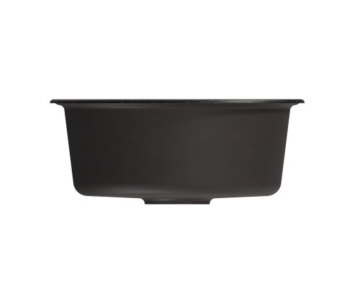Мойка MIXLINE ML-GM09 круглая, черная (308), 510 мм (глуб. чаши 190) NEW (551797)