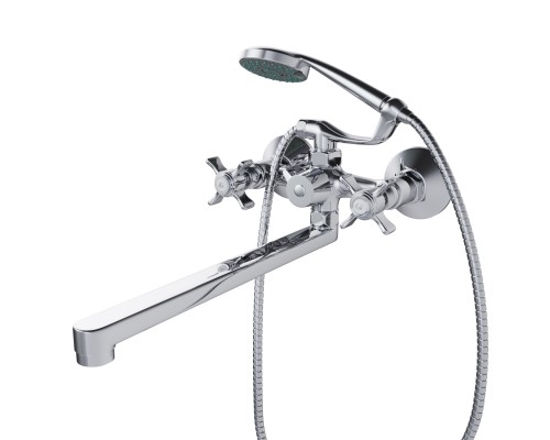 Смеситель для ванны и раковины 1/2 кер. MIXLINE ML30-02 "Classic" (550781) Смеситель для ванны и раковины 1/2 кер. MIXLINE ML30-02 "Classic" (550781)