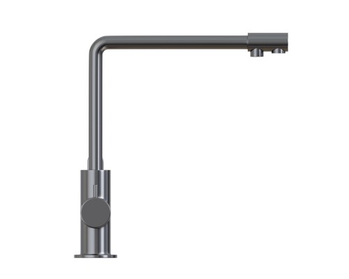 Смеситель для кухни 35k MIXLINE MLSS-03201 серый подкл.к фильтру (543620)