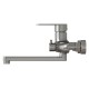 Смеситель для ванны и раковины 35k MIXLINE MLSS36-021 "Steel Kit" нерж. (553235)
