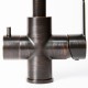 Смеситель для кухни 35k MIXLINE MLSS-03201 бронза подкл.к фильтру (543618)