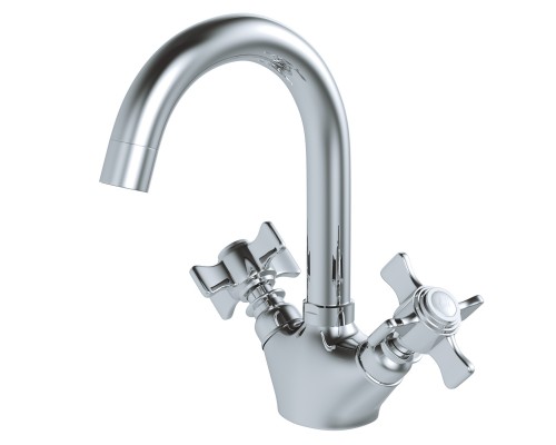 Смеситель для раковины 1/2 кер. MIXLINE ML30-042 "Classic" высокий излив (550777) Смеситель для раковины 1/2 кер. MIXLINE ML30-042 "Classic" высокий излив (550777)