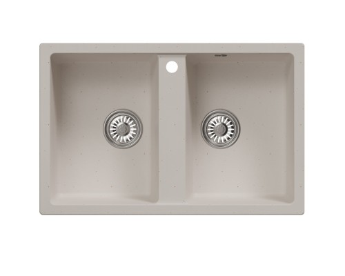 Мойка MIXLINE ML-GM23 двухчашевая белая (331) 770*500*190мм NEW (552041) Мойка MIXLINE ML-GM23 двухчашевая белая (331) 770*500*190мм NEW (552041)