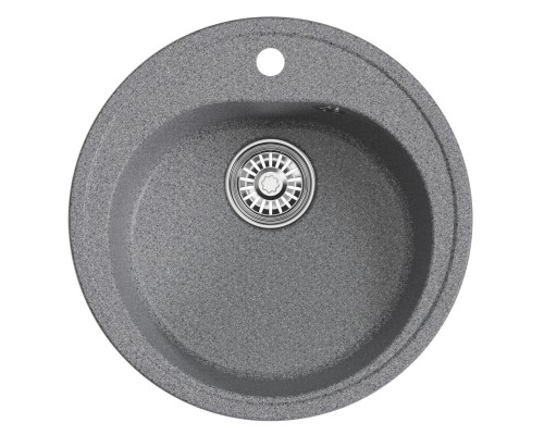 Мойкa MIXLINE ML-GM11 круглая, темно-серая (309), 500мм (глуб. чаши 180) (551822) Мойкa MIXLINE ML-GM11 круглая, темно-серая (309), 500мм (глуб. чаши 180) (551822)