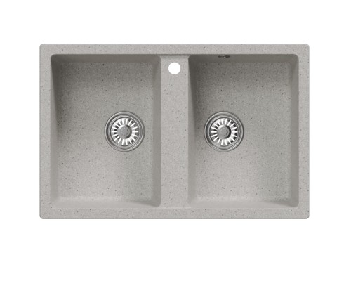 Мойка MIXLINE ML-GM23 двухчашевая серая (310) 770*500*190мм NEW (552039) Мойка MIXLINE ML-GM23 двухчашевая серая (310) 770*500*190мм NEW (552039)