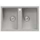Мойка MIXLINE ML-GM23 двухчашевая серая (310) 770*500*190мм NEW (552039)