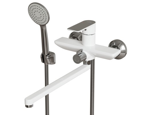 Смеситель для ванны и раковины 35k MIXLINE ML33-02 "City White" (552275) Смеситель для ванны и раковины 35k MIXLINE ML33-02 "City White" (552275)