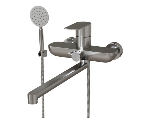 Смеситель для ванны и раковины 35k MIXLINE MLSS-021 нерж. (553237) Смеситель для ванны и раковины 35k MIXLINE MLSS-021 нерж. (553237)