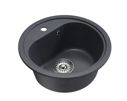 Мойкa MIXLINE ML-GM10 круглая антрацит (343) 440мм (глуб. чаши 180) NEW (551816) Мойкa MIXLINE ML-GM10 круглая антрацит (343) 440мм (глуб. чаши 180) NEW (551816)