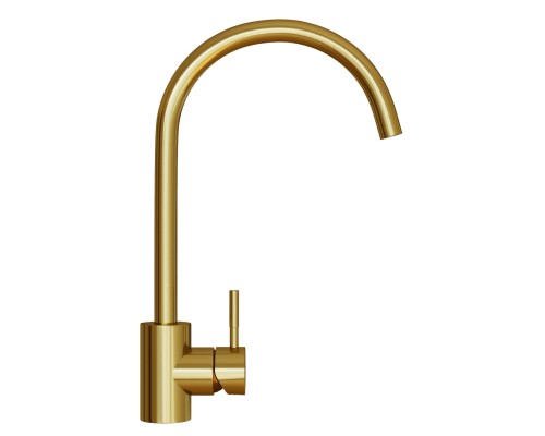 Смеситель для кухни 35k MIXLINE MLSS-0303G трубчатый излив, ЗОЛОТО (553818) Смеситель для кухни 35k MIXLINE MLSS-0303G трубчатый излив, ЗОЛОТО (553818)