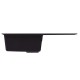 Мойка MIXLINE ML-GM20 с крылом, шоколад, 830*480*190мм NEW (552009)
