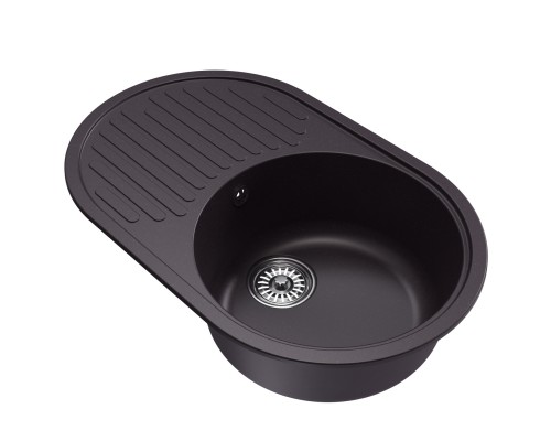 Мойка MIXLINE ML-GM16 овальная с крылом, шоколад, 730*465*180мм NEW (551935) Мойка MIXLINE ML-GM16 овальная с крылом, шоколад, 730*465*180мм NEW (551935)